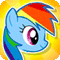 Flappy Rainbow Pony